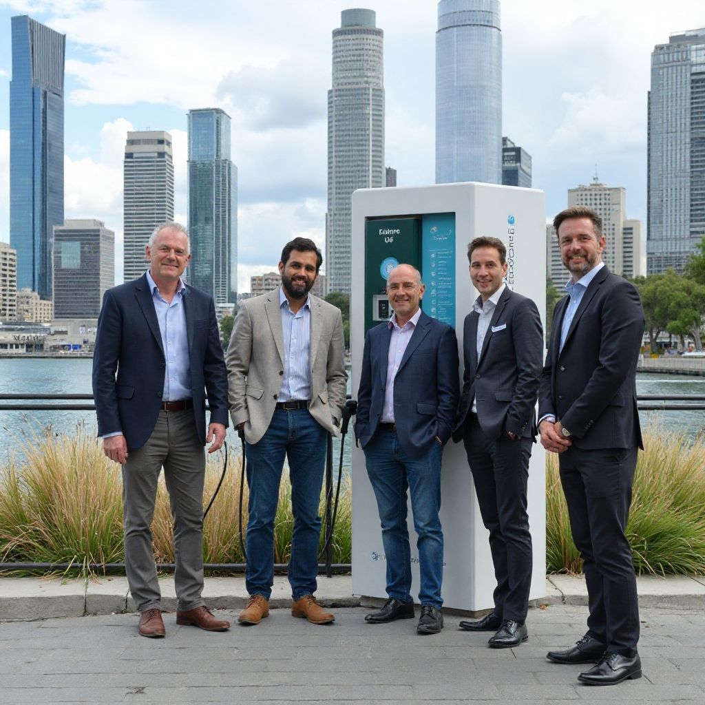 Historia ElectroCharge Argentina fundadores primera estación