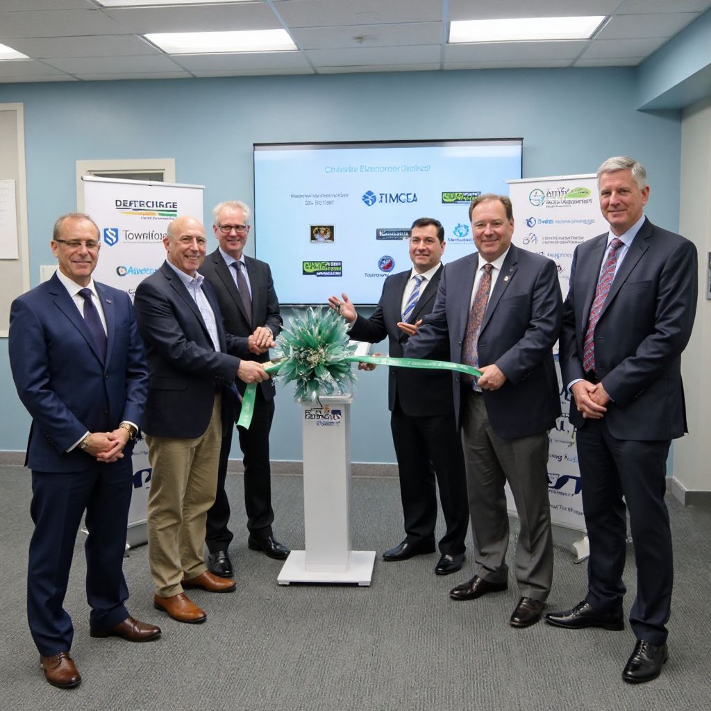 Evento inauguración corredor eléctrico ElectroCharge Argentina